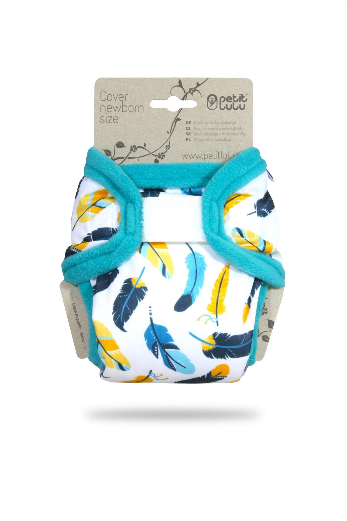 Petit Lulu Stoffwindel-Überhose für Neugeborene (Größe 1: 2–6 kg)