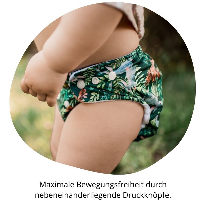 Kleines Doodush 2.0 Stoffwindel-Überhosen Set zum Probieren (3-14 kg)