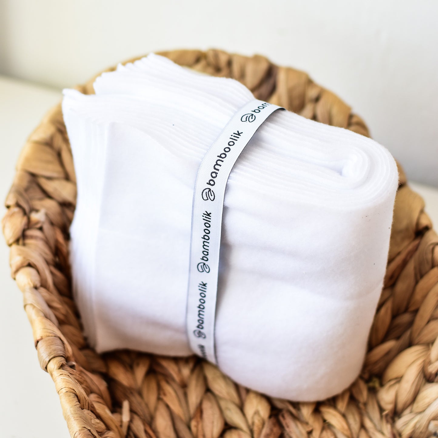 Trockenfleece für Stoffwindeln von Bamboolik (10er-Pack)