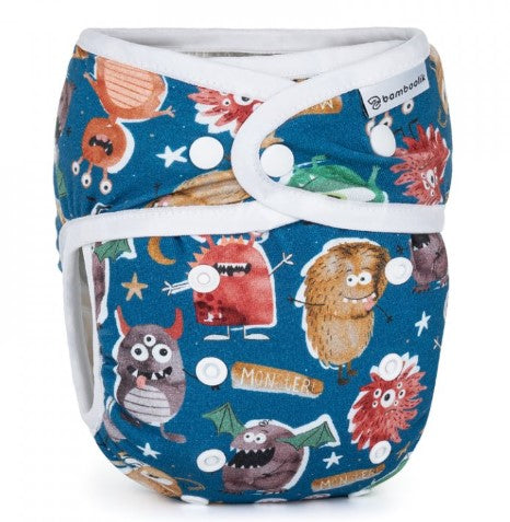 Bamboolik XL Bio-Baumwolle | Höschenwindel mit Einlage | Druckknöpfe