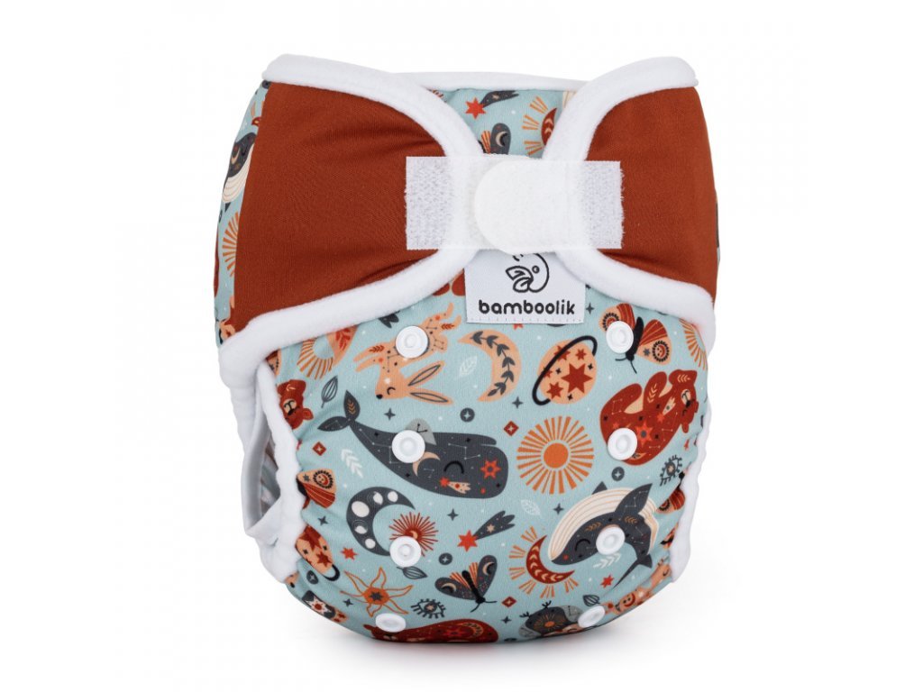 Bamboolik MiniMimi DUO Überhose für Neugeborene (2-6 kg)