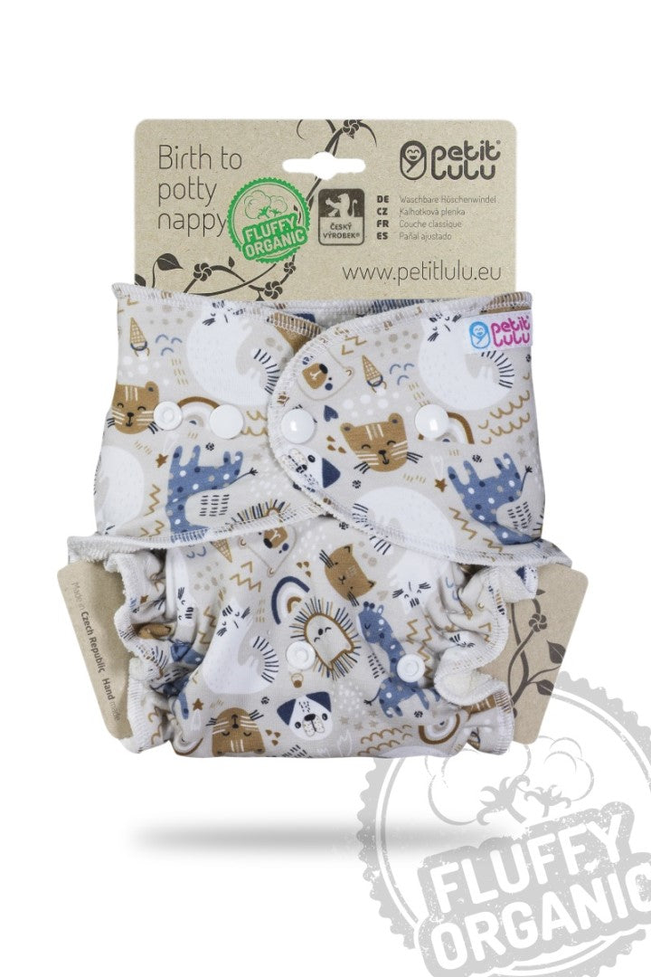 Petit Lulu One Size Höschenwindel Fluffy Organic (5–16 kg)