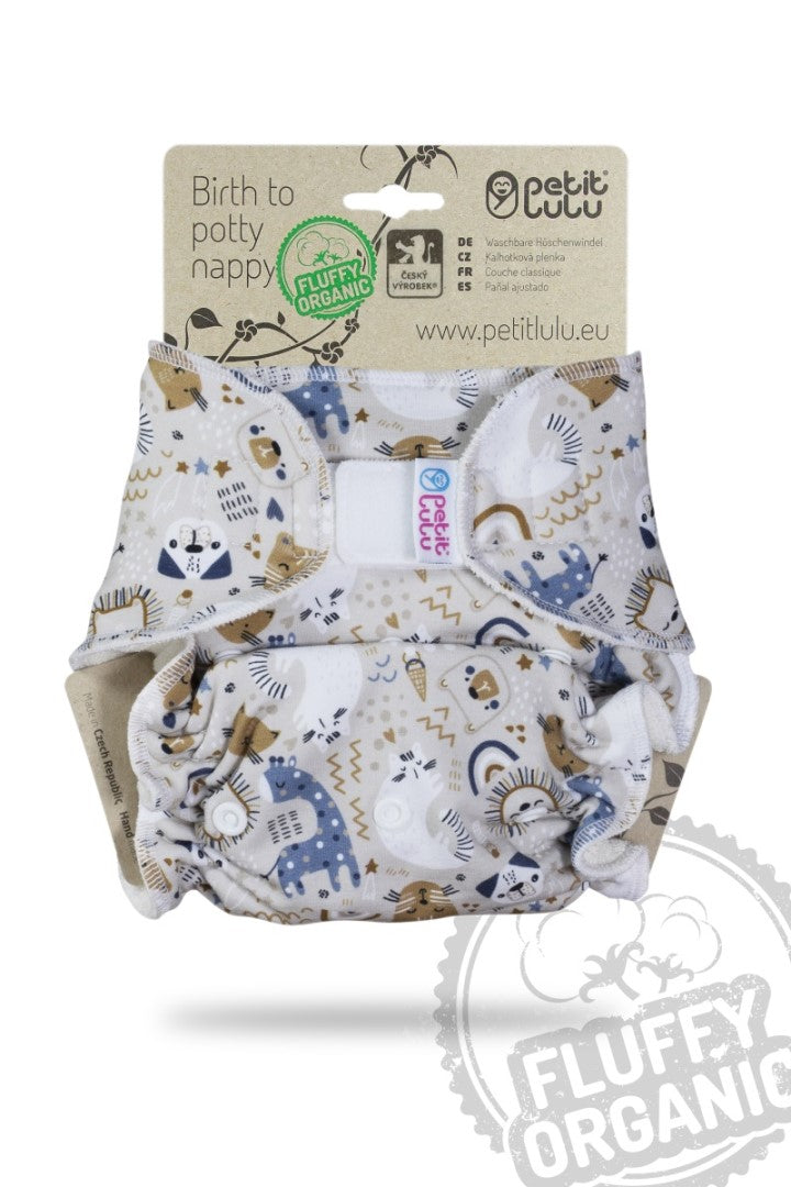 Petit Lulu One Size Höschenwindel Fluffy Organic (5–16 kg)