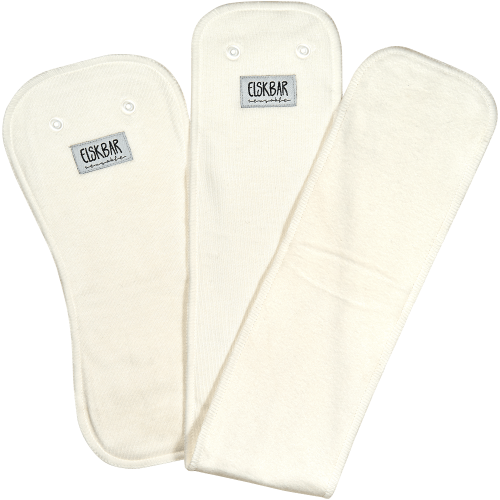 Sparset Stoffwindeln für Kita, Babysitter, unterwegs – Elskbar All-in-One One Size (6-18 kg)