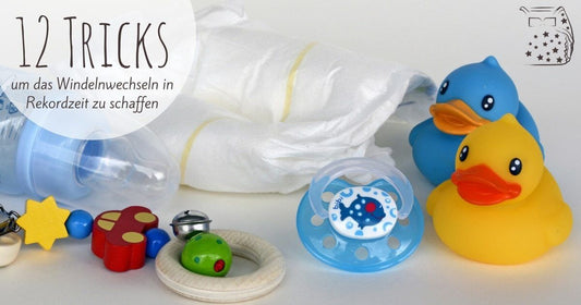 12 Tricks um das Stoffwindeln wechseln in Rekordzeit zu schaffen
