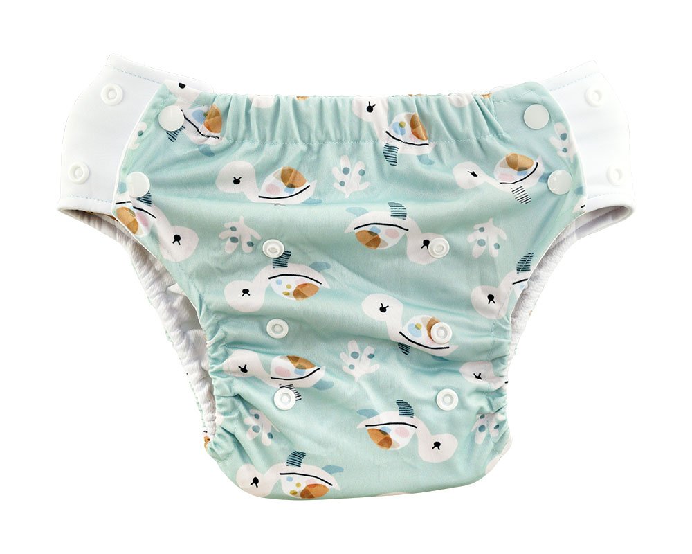 Blümchen Pull-up Pant Schwimmwindel + Trainer