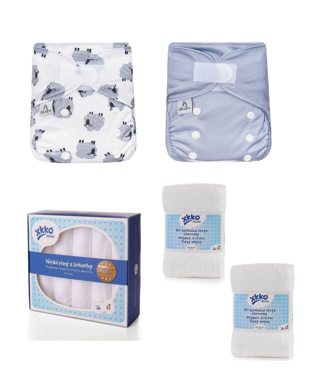 Günstige Stoffwindeln für die Nacht mit Mullwindeln (4-14 kg) - 7% Rabatt