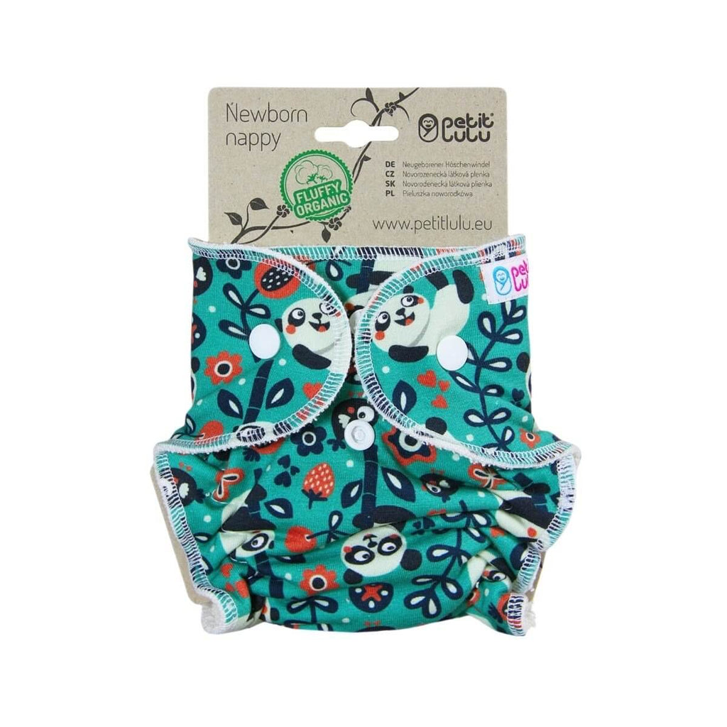 Petit Lulu Fluffy Organic Neugeborenen-Höschenwindel (2 – 6 kg) Höschenwindel von Petit Lulu bei Windelwissen.de